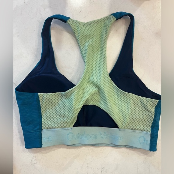 Outdoor Voices Two Tone Sports Bra Size Small - Picture 7 of 11